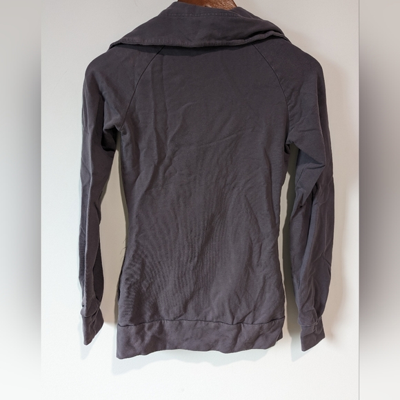 twik Greyish Purple Zip-Up Sweater - Picture 2 of 5